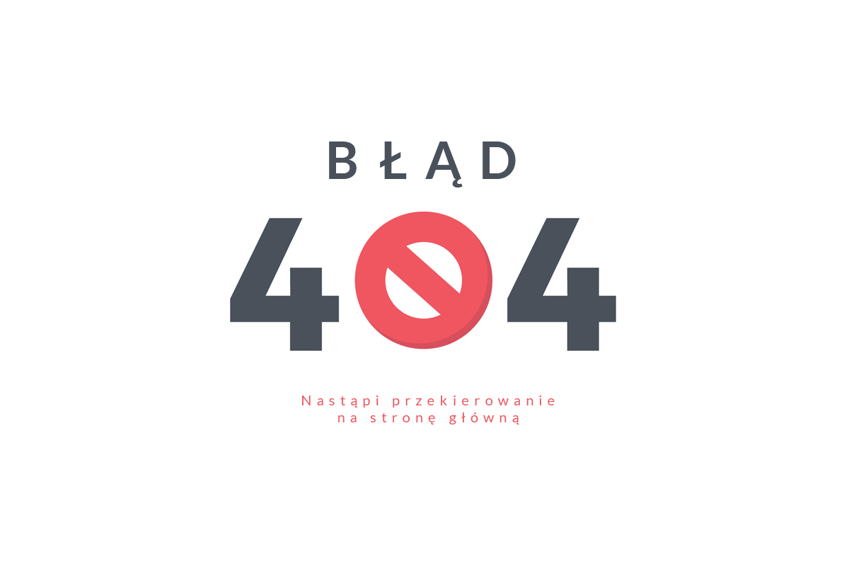 Błąd 404 - Nie znaleziono